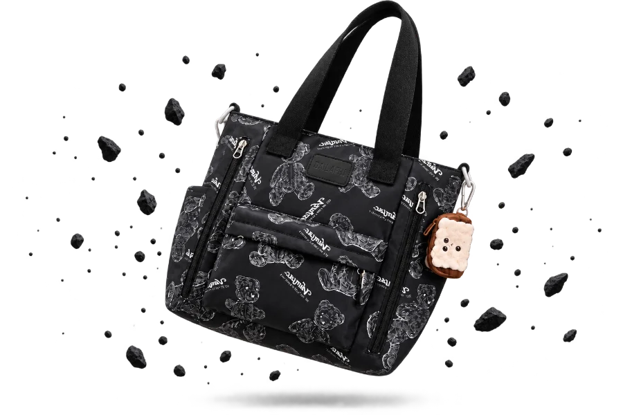 Black tote