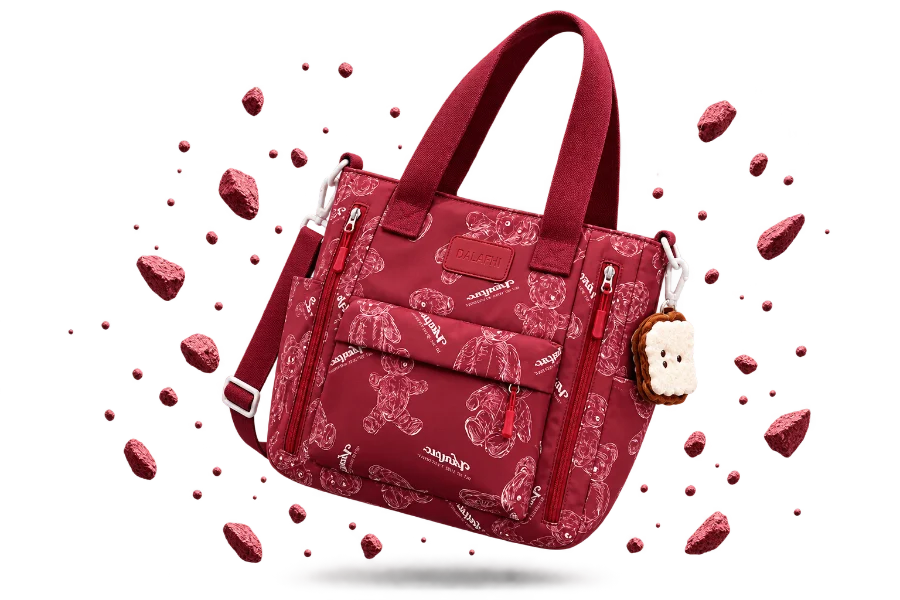 Red tote